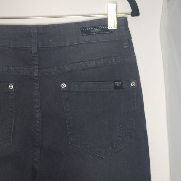 Carreli Jeans® | Angela Fit Straight Leg in Black Wash Size 28 - Picture 8 of 8